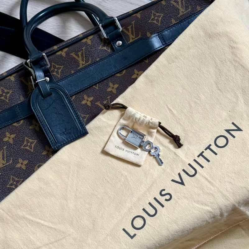 Louis Vuitton 老花 Monogram Porte Documents GM 電腦公事包-9