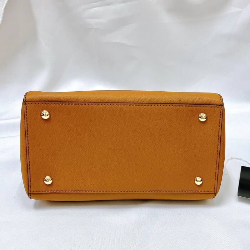 莉亞精品♡MK 波士頓包 咖色 二手-6