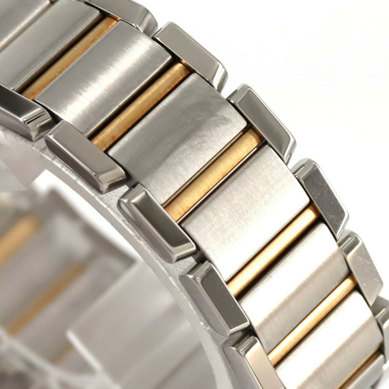 卡地亞 Tank Française SM 雙色腕錶 W51007Q4 SSxYG 石英機芯-3