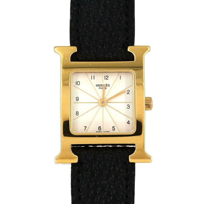 愛馬仕 H Watch GP HH1.201 石英腕錶-0