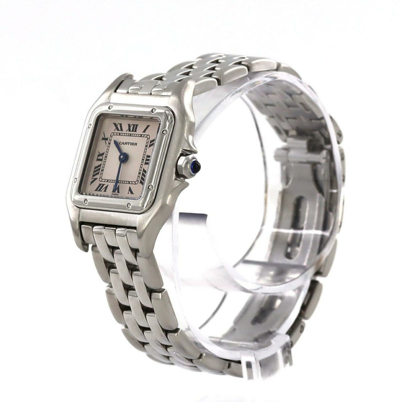 卡地亞 Panthere SM W25033P5 不鏽鋼石英錶-1