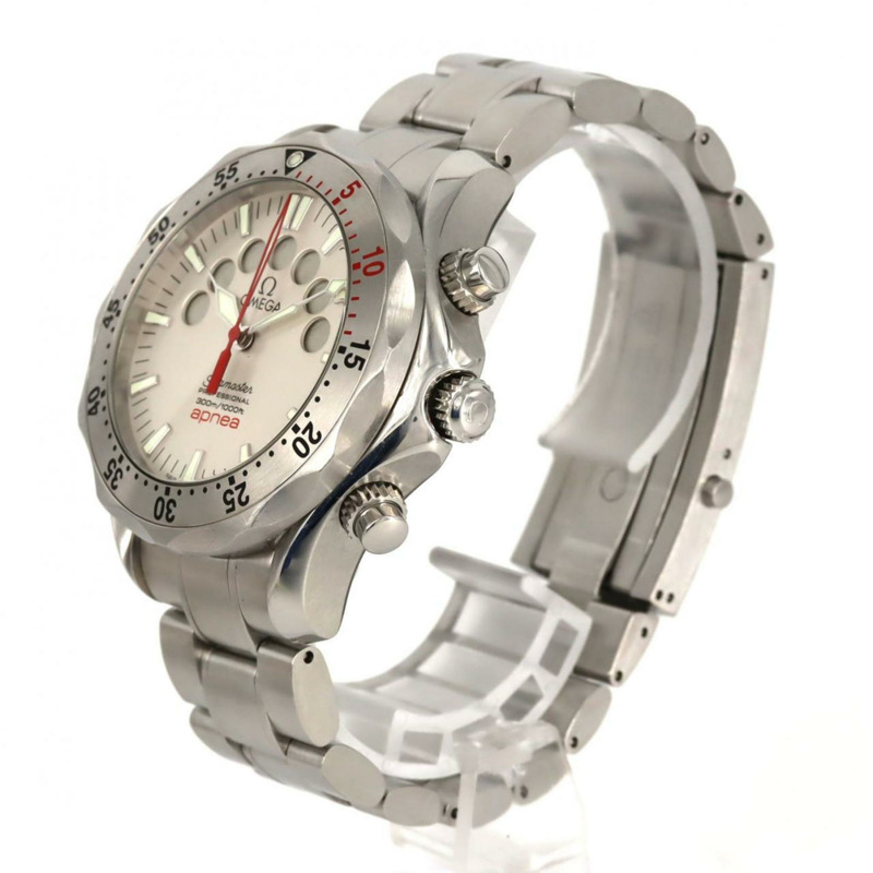 歐米茄海馬系列 Apnea 2595.30 不鏽鋼自動腕錶-1