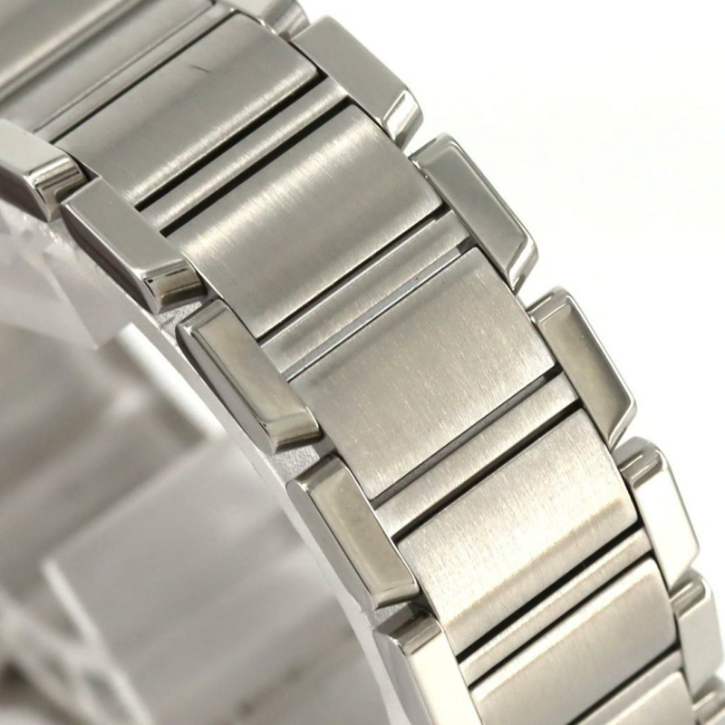 卡地亞 Tank Française SM W51008Q3 不鏽鋼石英錶-3