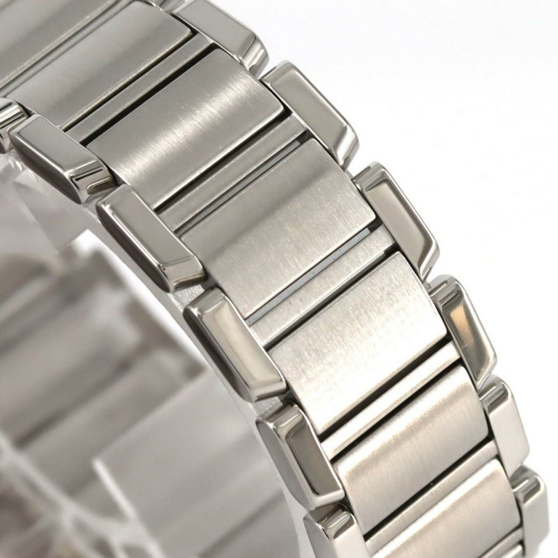 卡地亞 Tank Française SM W51008Q3 不鏽鋼石英錶-3