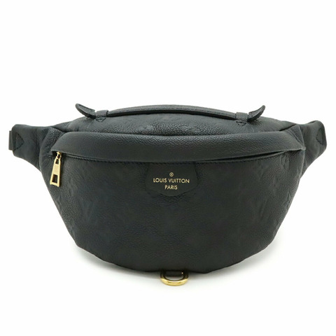 路易威登 Monogram Empreinte 腰包、腰包、黑色腰包，黑色，M44812