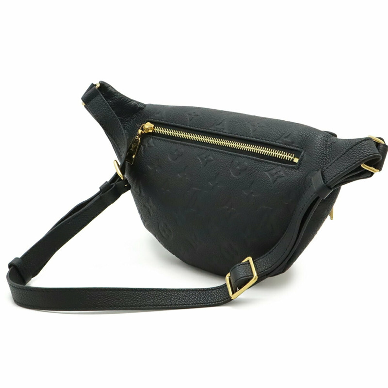 路易威登 Monogram Empreinte 腰包、腰包、黑色腰包，黑色，M44812-2