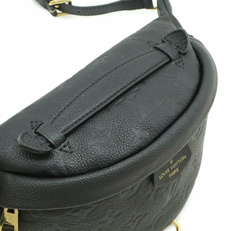 路易威登 Monogram Empreinte 腰包、腰包、黑色腰包，黑色，M44812-7