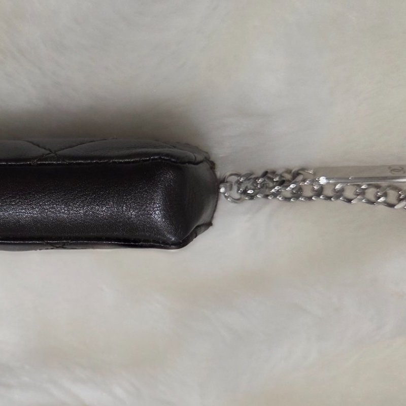 香奈兒Chanel康邦可可Cambon Coco雙C小筆袋/ 迷你手拿包/ 化妝筆刷袋-7