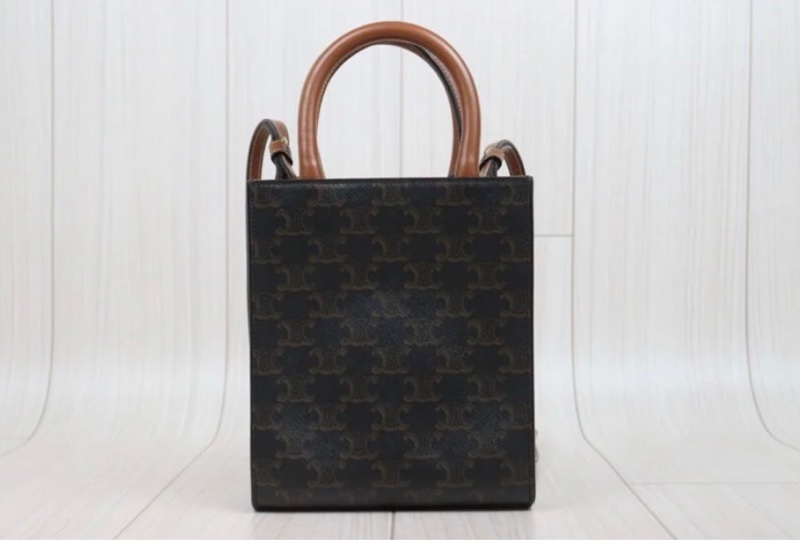 「JL精品代購」 9新 CELINE 老花迷你琴譜包-4