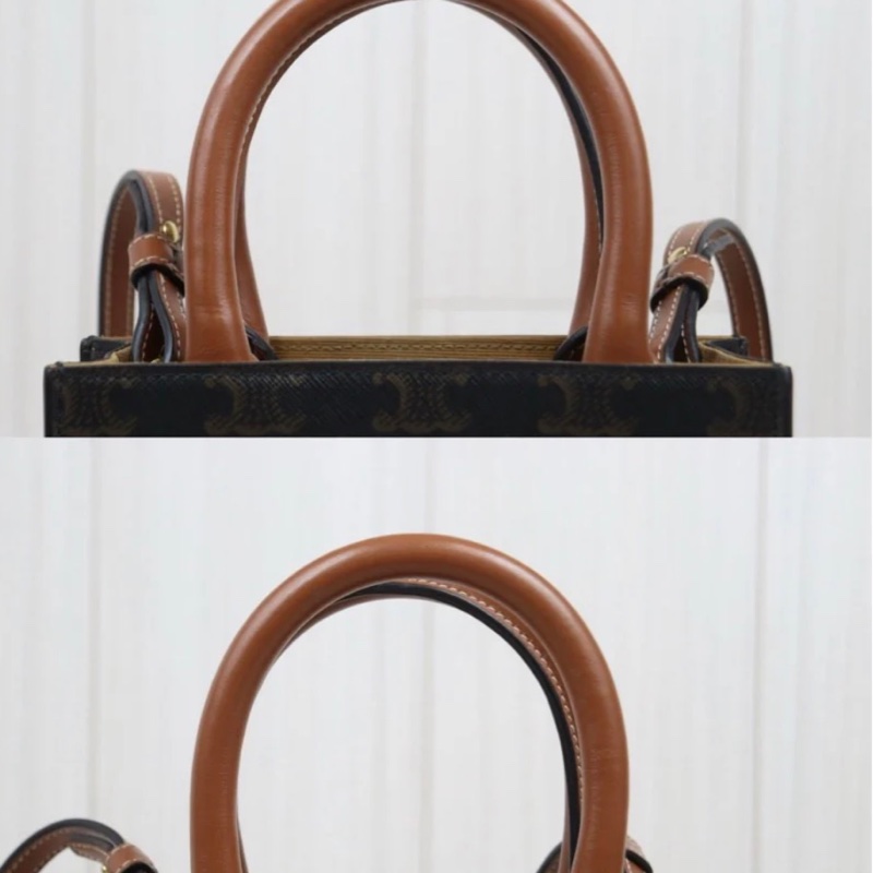 「JL精品代購」 9新 CELINE 老花迷你琴譜包-6