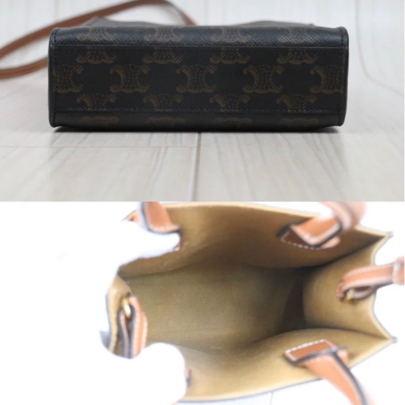 「JL精品代購」 9新 CELINE 老花迷你琴譜包-9