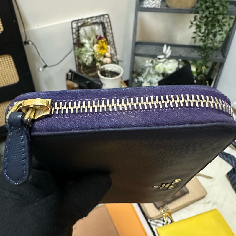 PRADA 海軍藍長夾-21