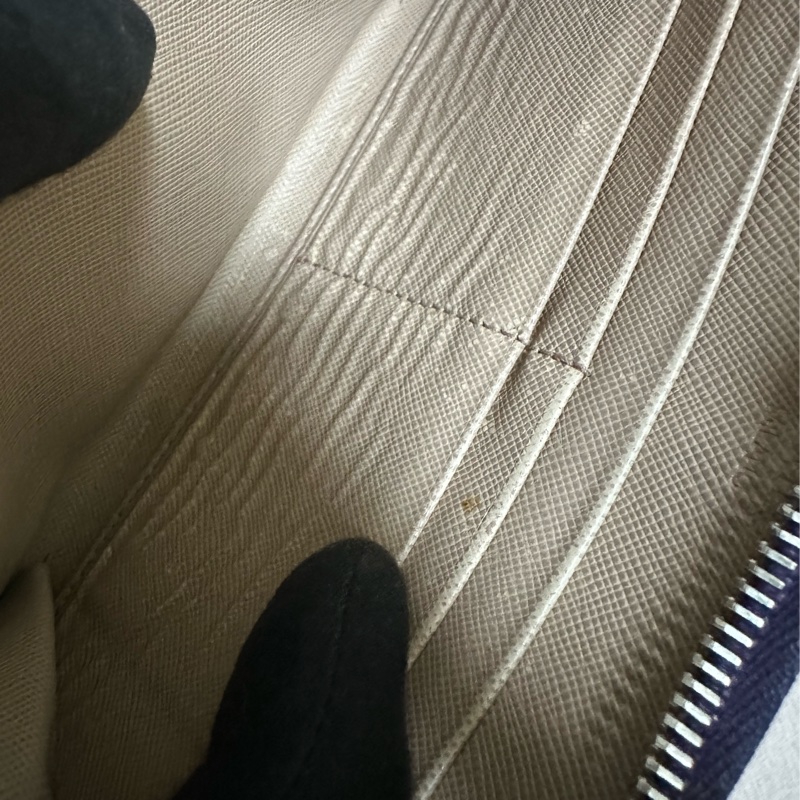 PRADA 海軍藍長夾-29