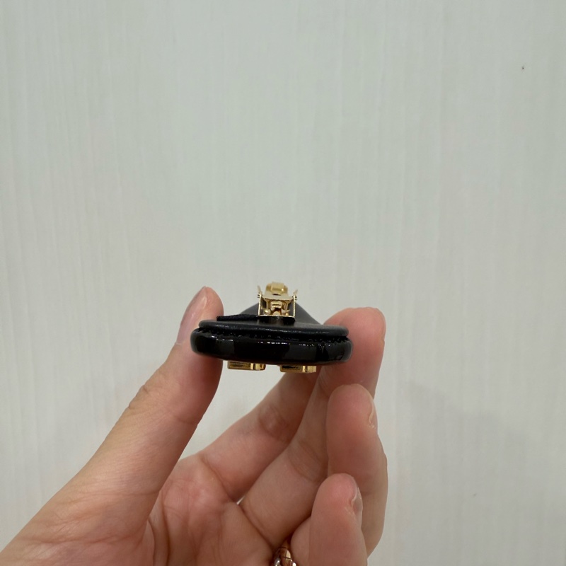 miumiu 髮夾 miu miu 髮夾 黑金-4