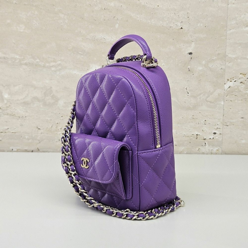 【包稅】CHANEL [迷你款] AP3753 郵輪系列手提雙肩包 CHB082022-1