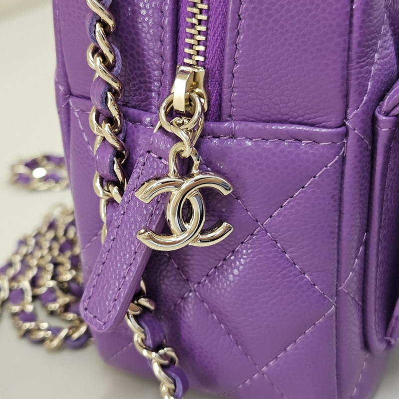 【包稅】CHANEL [迷你款] AP3753 郵輪系列手提雙肩包 CHB082022-3