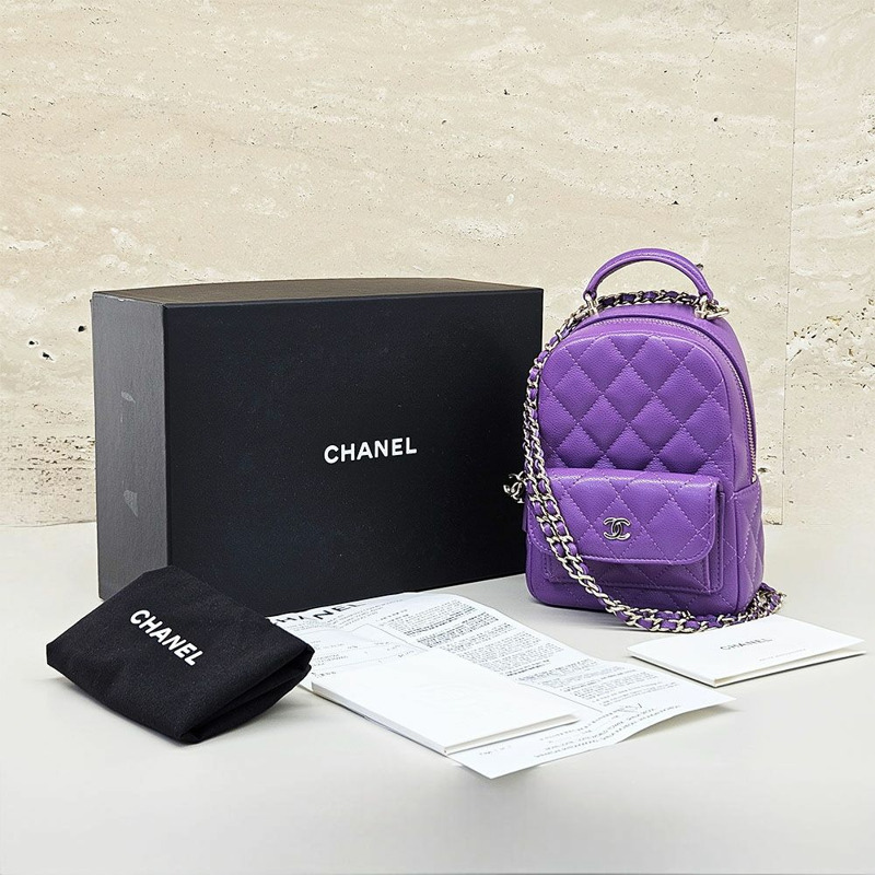 【包稅】CHANEL [迷你款] AP3753 郵輪系列手提雙肩包 CHB082022-7
