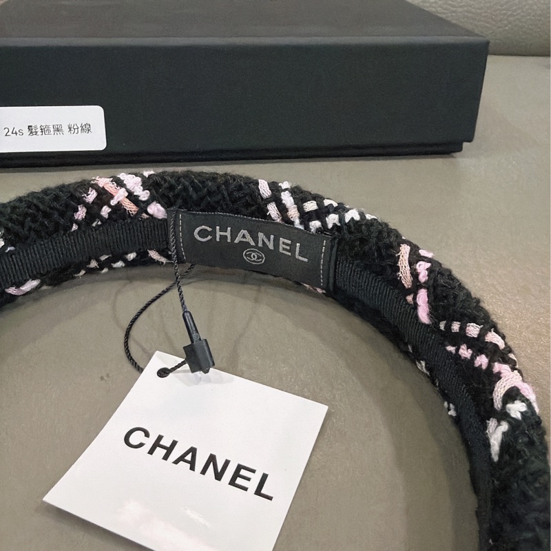 香奈兒毛呢髮箍-2