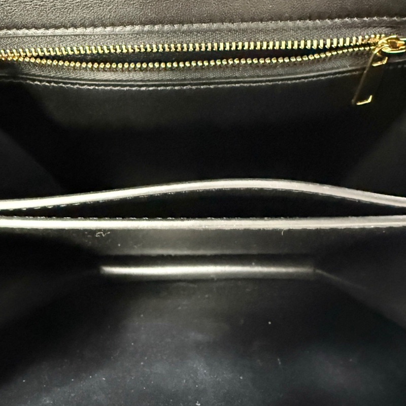 Celine 黑金光面牛皮 20*14cm  99新配件塵袋-2