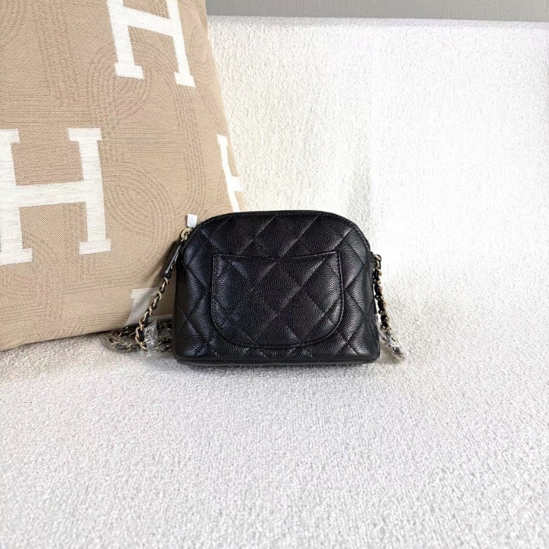 Chanel 黑金小貝殼鏈條包16*11.5*5 99新配件塵袋-5