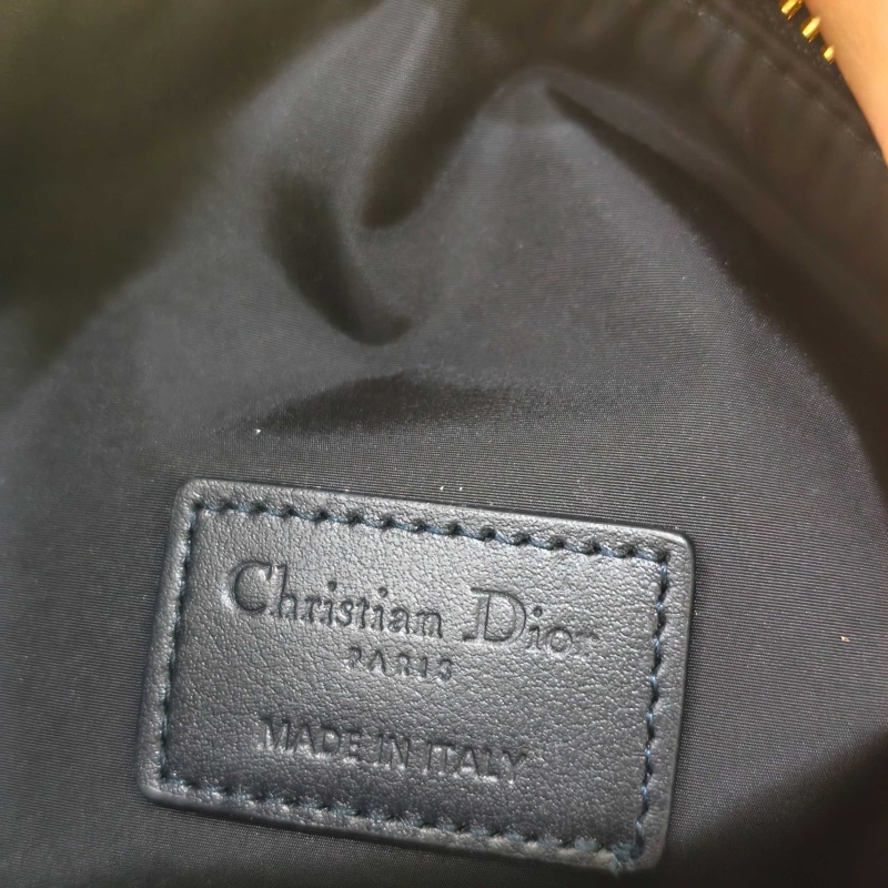 98新Dior迪奧 動物園系列飯盒包 藏藍色 編碼23 底長22 無附件-7