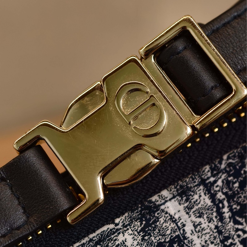 98新Dior迪奧 動物園系列飯盒包 藏藍色 編碼23 底長22 無附件-8