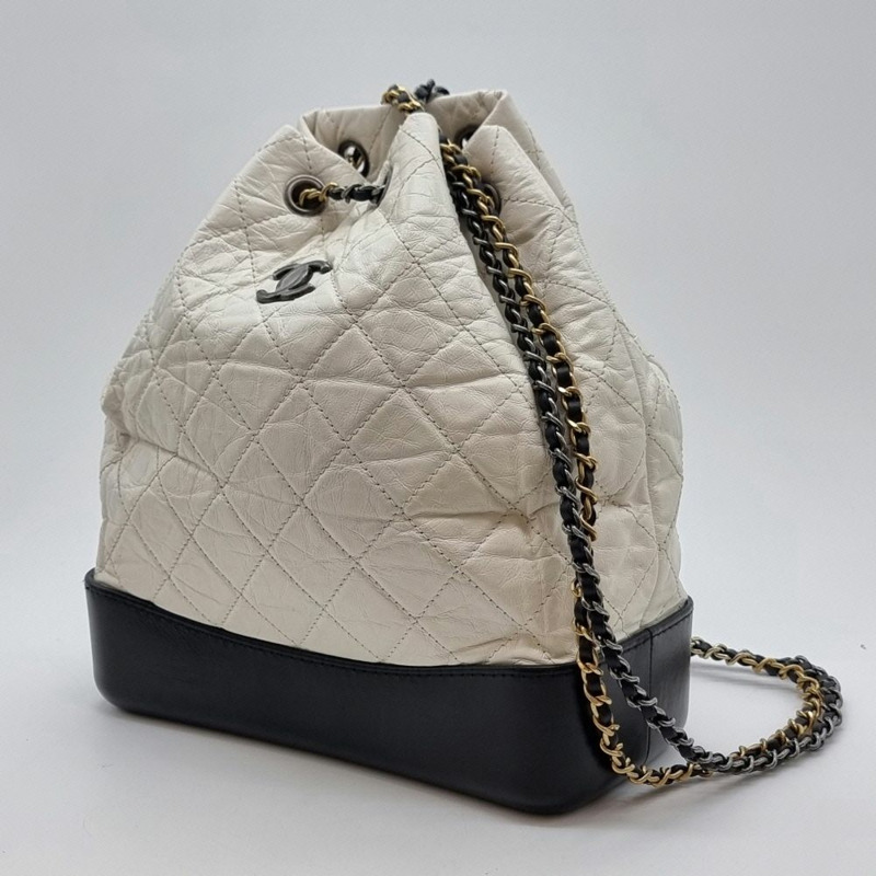 【包稅】CHANEL Gabrielle 背包 白色 CHB083104-1