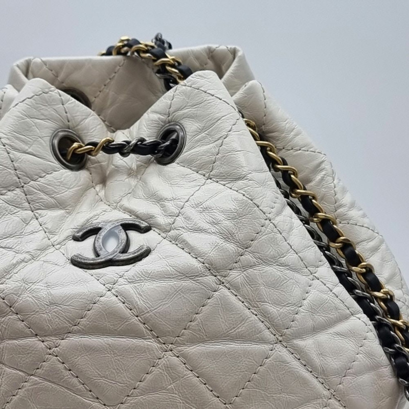 【包稅】CHANEL Gabrielle 背包 白色 CHB083104-2