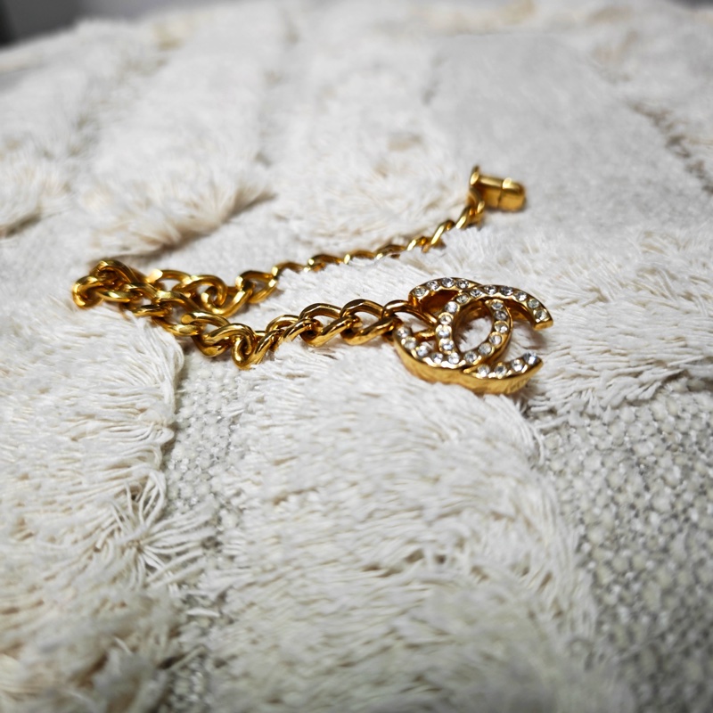 Chanel 書包扣手鏈手環-5