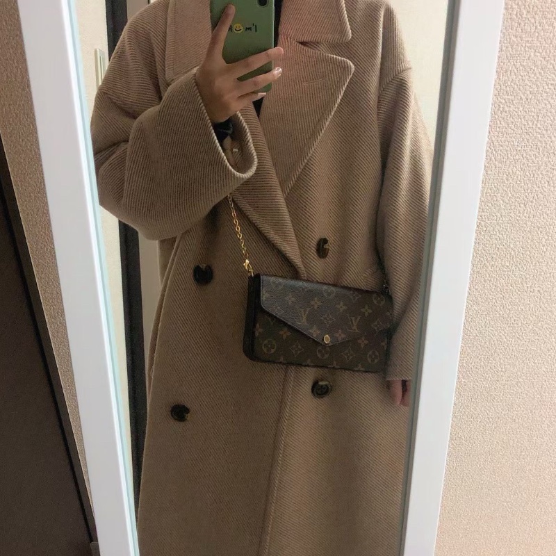 LV老花三合一信封包 21*12*3  98新配件鏈條雙子包塵袋-0