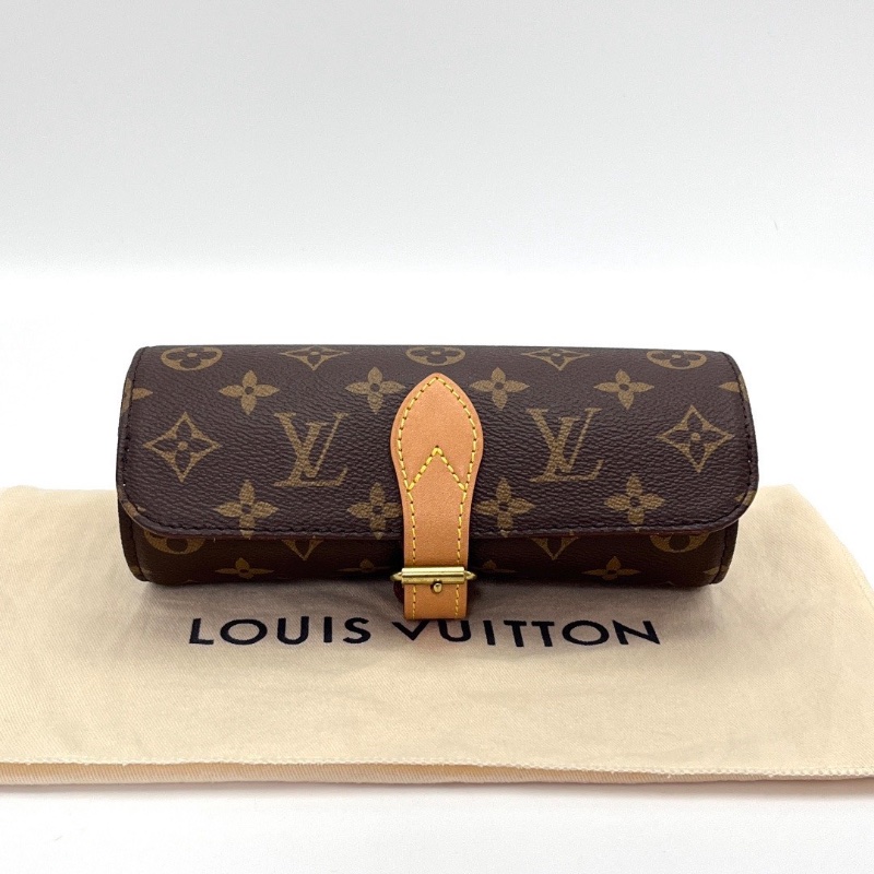 LV  老花手錶手鐲收納盒芯片款19.5*7.5*7.5 98新配件塵袋-2