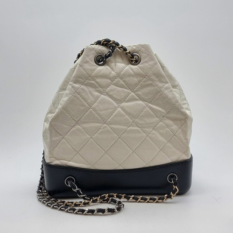 【包稅】CHANEL Gabrielle 背包 白色 CHB090440-3