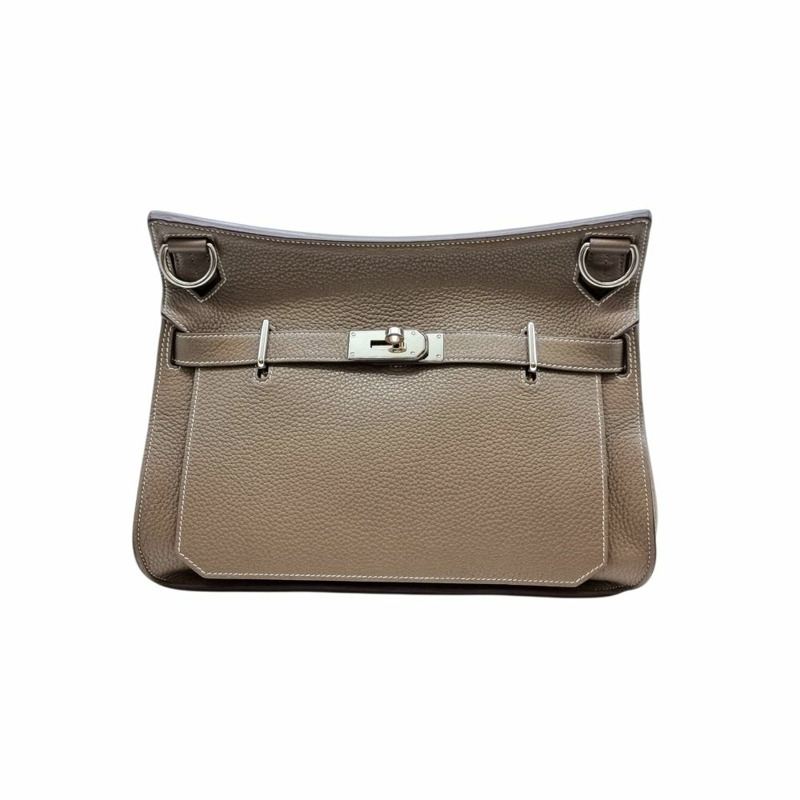 【包稅】HERMES Jepcier 斜背包 Etoupe (P) HEB090911-0