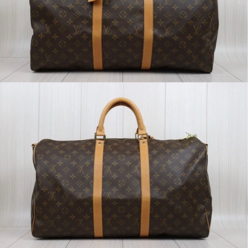 「JL精品代購」 9新 LV 老花keepall 旅行袋50-2