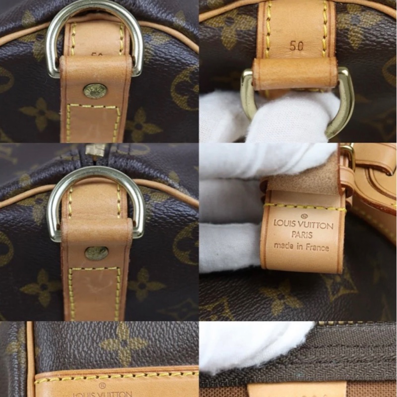「JL精品代購」 9新 LV 老花keepall 旅行袋50-9