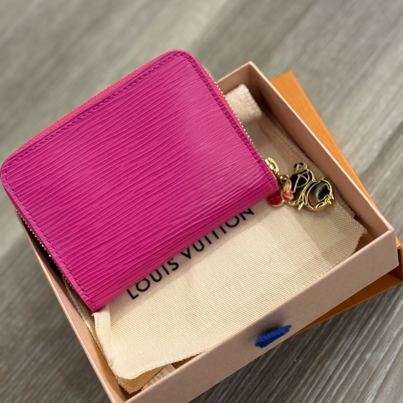 Louis Vuitton LV 村上隆 日本限定 拉鍊短夾 卡包 零錢卡包-1