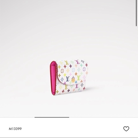 Louis Vuitton LV 村上隆 信封式卡包 零錢包 短夾