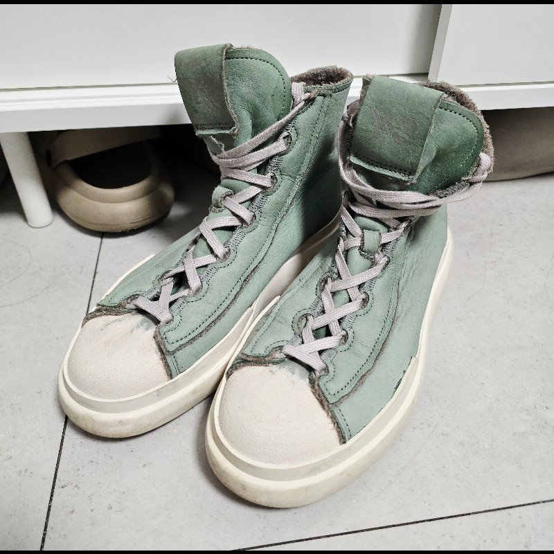 Y-3 Yohji Yamamoto 長筒休閒鞋-0