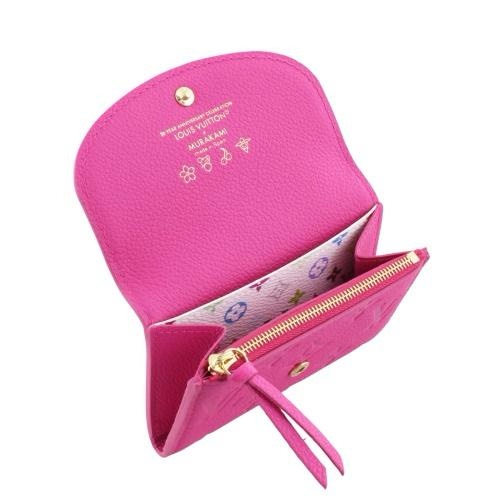 Louis Vuitton Lv 村上隆 信封式卡包 零錢包 短夾-4