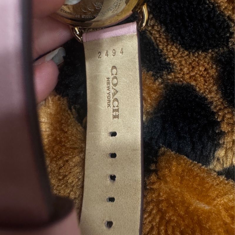 正品 COACH  蔻馳 全球限量特別版 蓮羊彩繪限量錶款-1