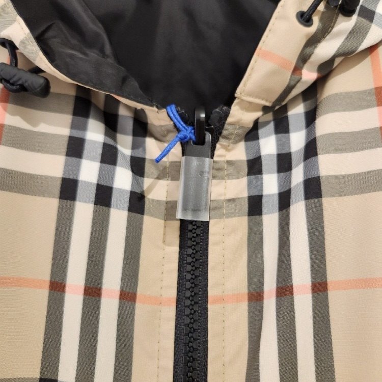 🎊新年特賣🧧Burberry 男款 81103711 雙面兩穿 Vintage 格紋連帽外套 XS/S/M/L-5