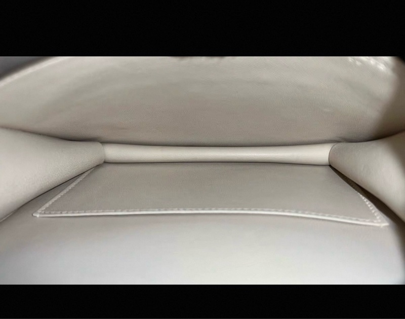 HERMES Mini Constance 19 奶昔白 玫瑰金扣 Y刻 98新-16