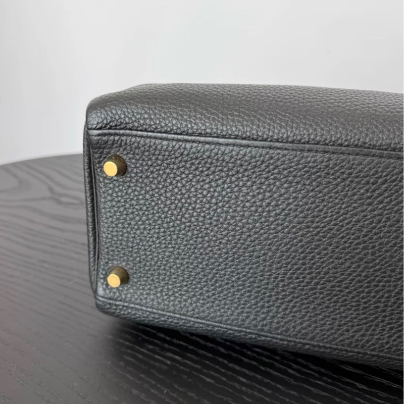 98新🩷 hermes kelly32黑金togo皮 框R 2014-1