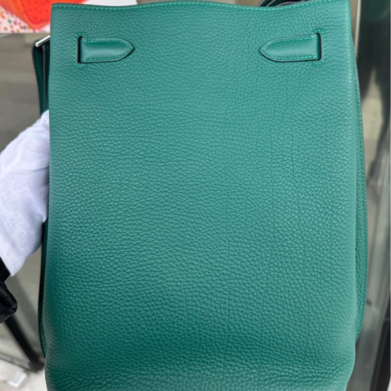 愛馬仕So kelly 22 孔雀綠-1