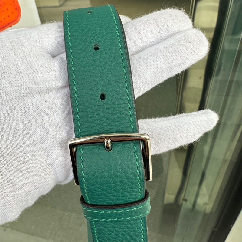 愛馬仕So kelly 22 孔雀綠-4