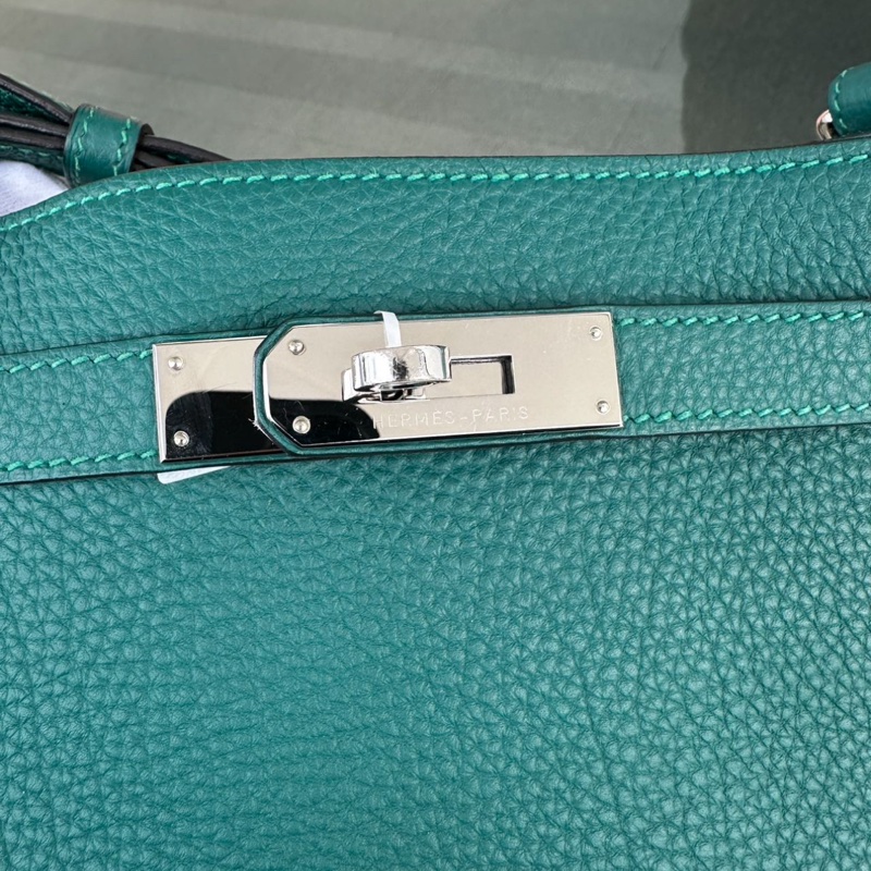 愛馬仕So kelly 22 孔雀綠-7