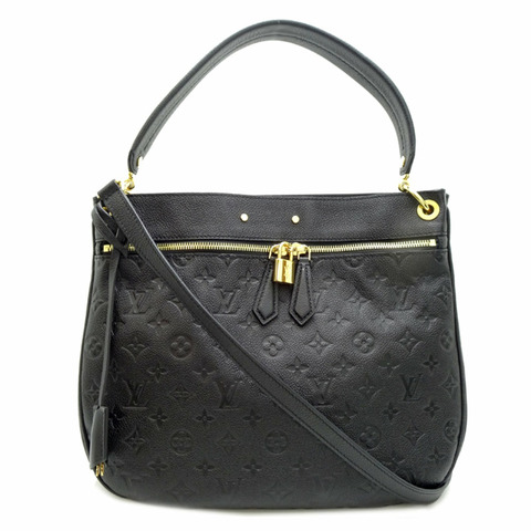 路易威登 Spontini 女士單肩包 M42819 Monogram Empreinte Noir（黑色）