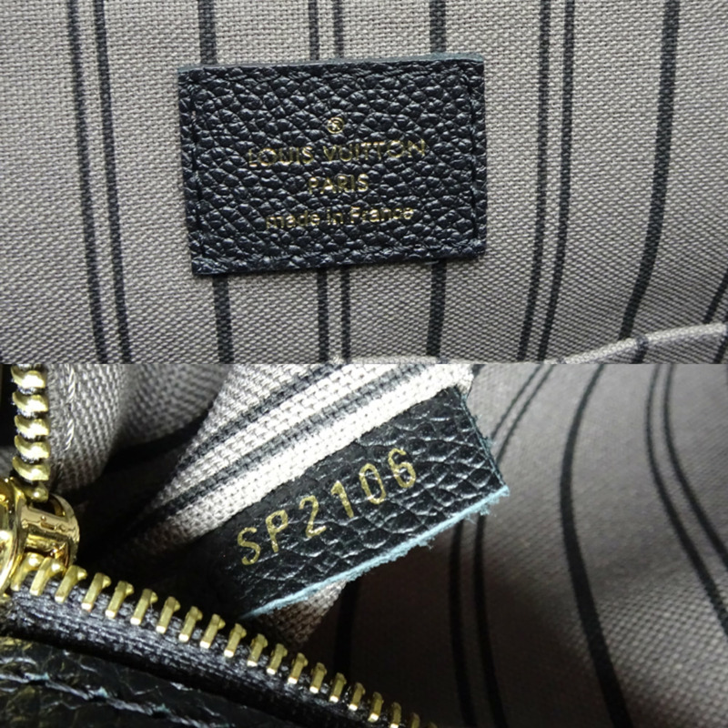 路易威登 Spontini 女士單肩包 M42819 Monogram Empreinte Noir（黑色）-6