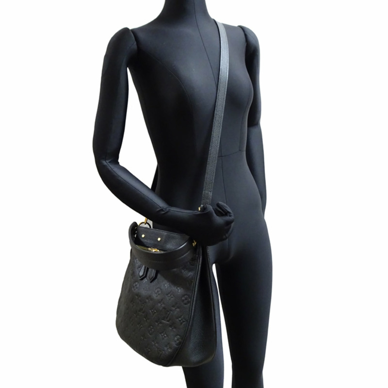 路易威登 Spontini 女士單肩包 M42819 Monogram Empreinte Noir（黑色）-7