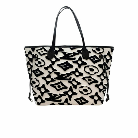 LOUIS VUITTON Urs Fischer Neverfull 手提包 LOB090930